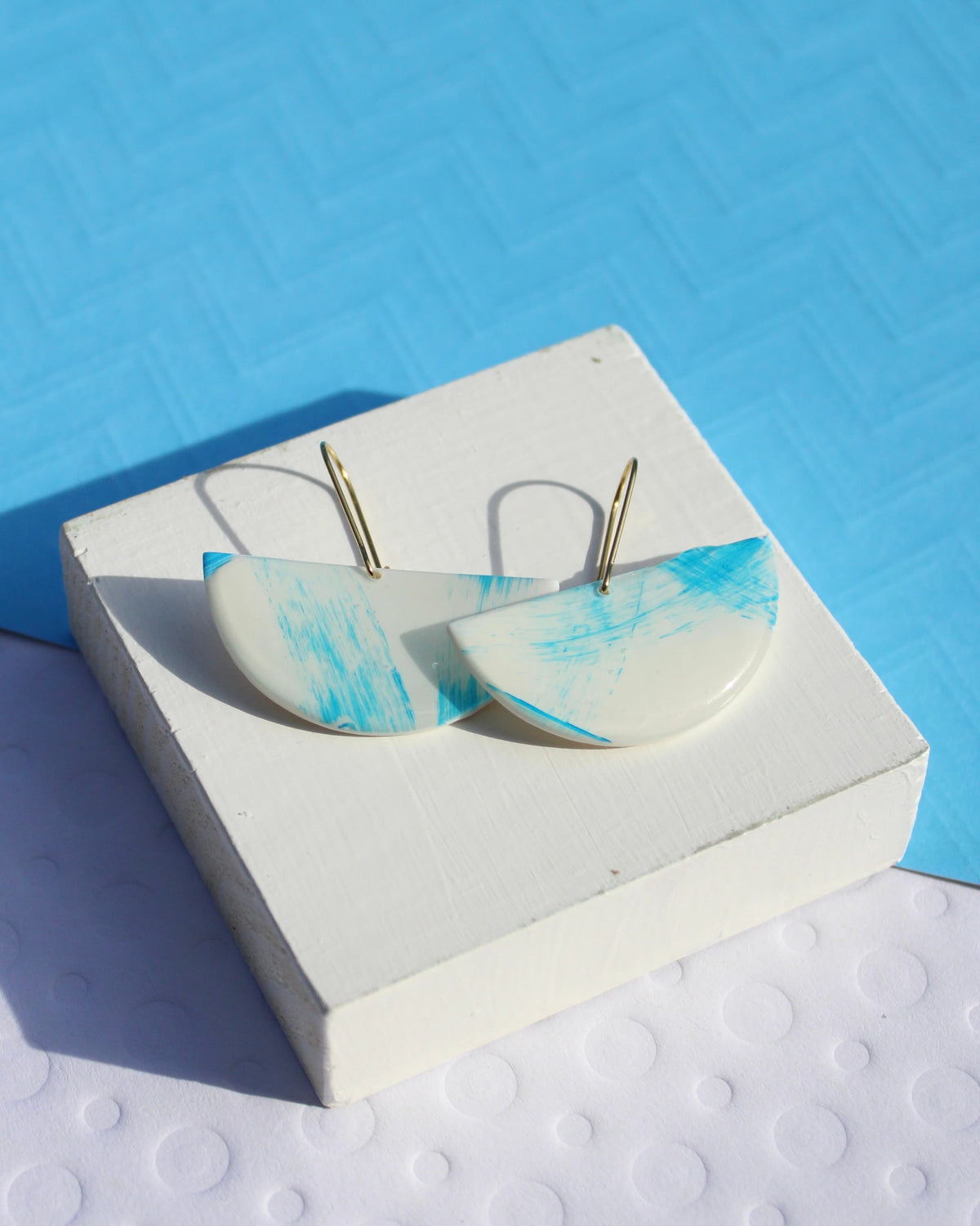 Kline Earrings- Blue