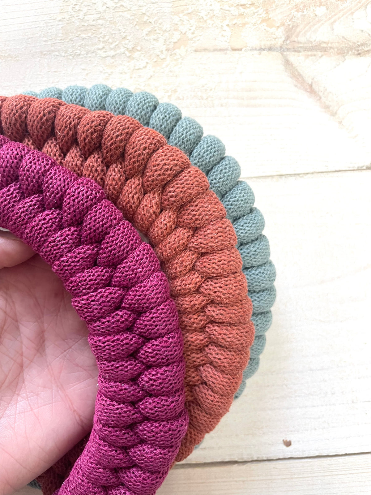 Rope Necklace - Burnt Orange