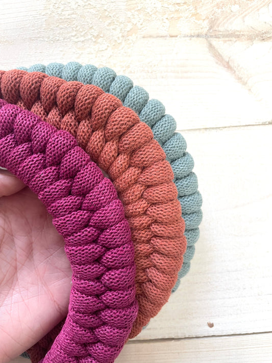 Rope Necklace - Burnt Orange