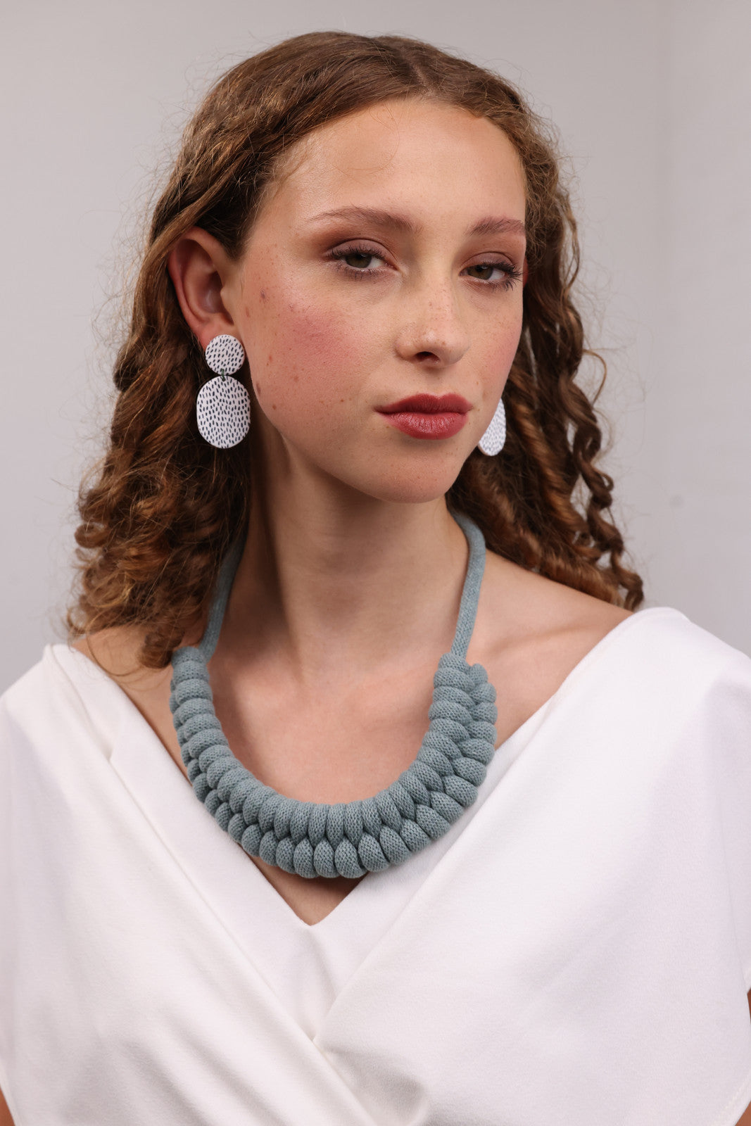 Rope Necklace - Laurel Blue