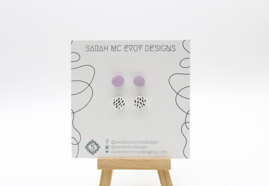 Dot Stud Earrings 2 Pack