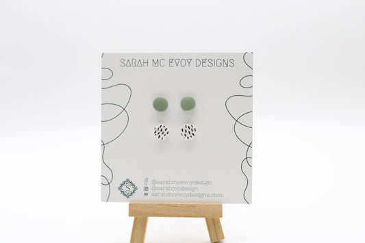 Dot Stud Earrings 2 Pack