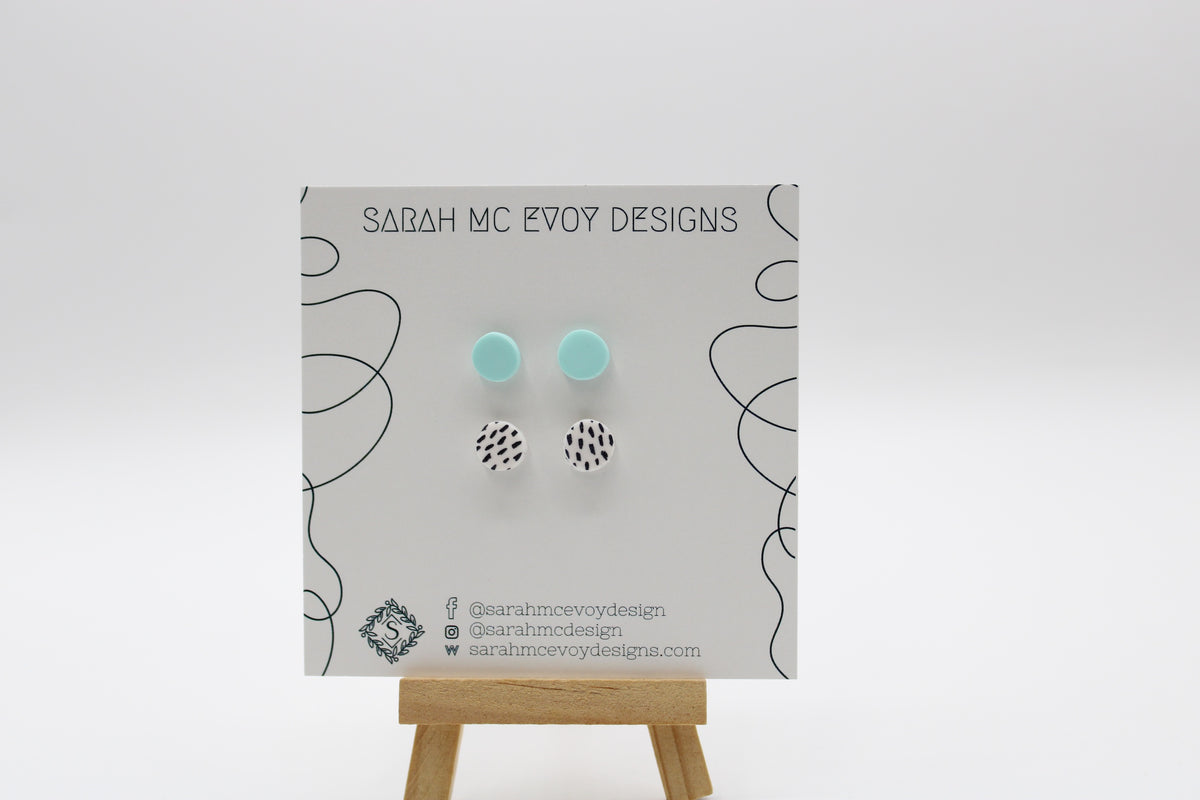 Dot Stud Earrings 2 Pack
