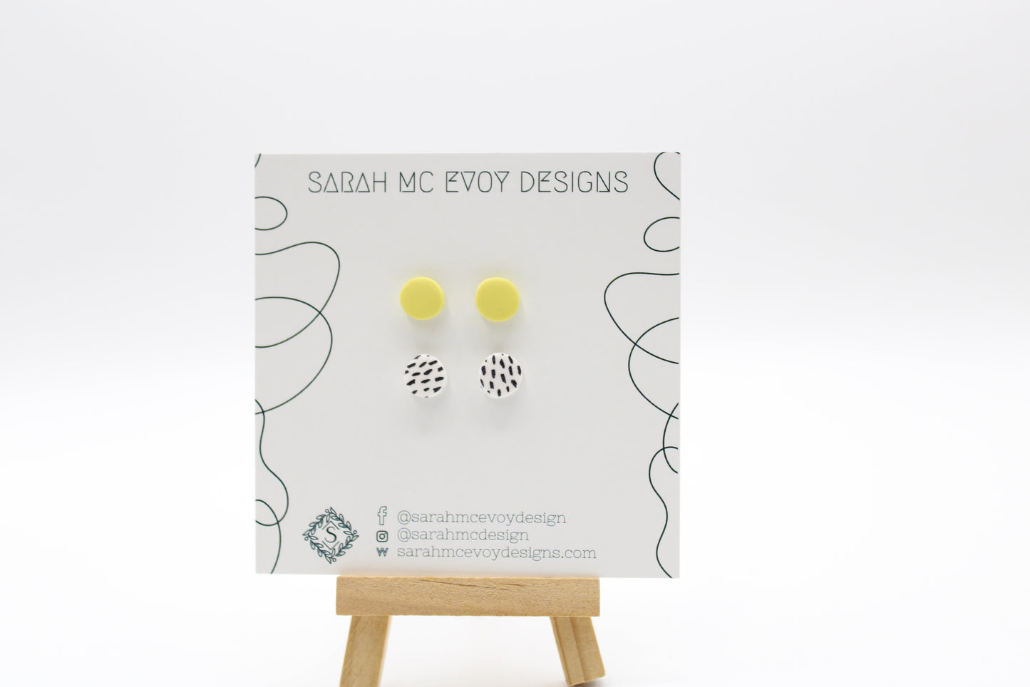 Dot Stud Earrings 2 Pack